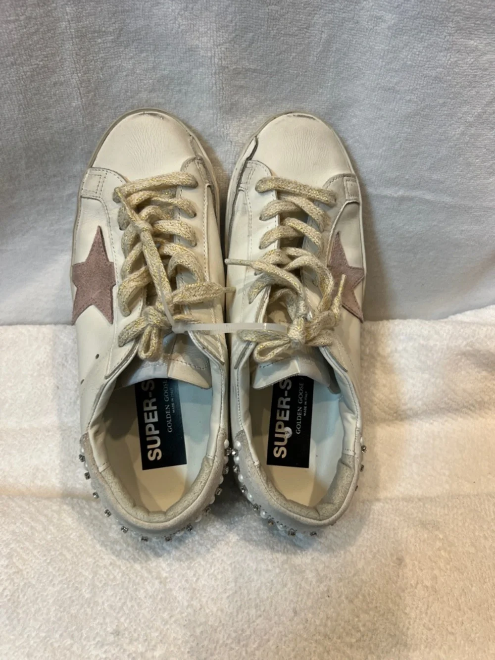 Super-Star Low Top Sneaker (Women) size 38 - Picture 6 of 16